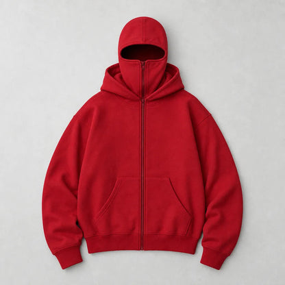 ANTI SOCIAL BALACLAVA ZIP-UP HOODIE