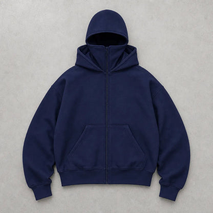 ANTI SOCIAL BALACLAVA ZIP-UP HOODIE