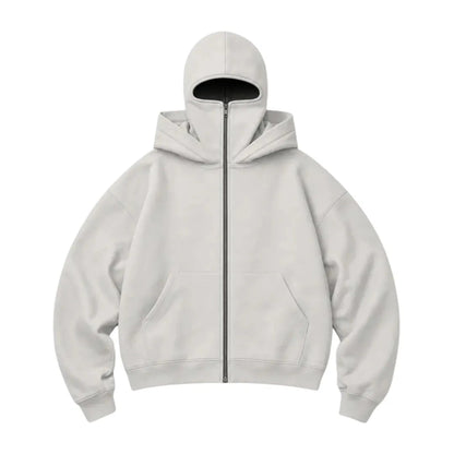 ANTI SOCIAL BALACLAVA ZIP-UP HOODIE